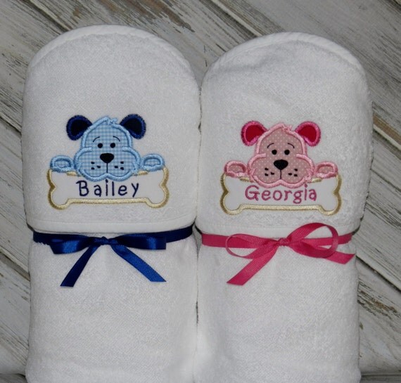 Personalized Dog Hooded Pet Towel   Il 570xN.762151443 D8py 