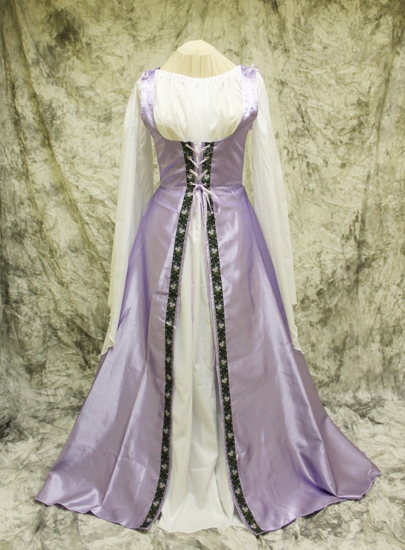 Light Purple Renaissance Costume-Halloween Costume-Medieval