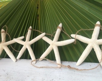 Starfish Beach Wedding Garland, Starfish Garland, Christmas Garland, Beach Garland, Beach Wedding Garland, Sea Star Garland