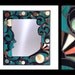 Art Nouveau - Stained Glass Mosaic Mirror (12"x14")