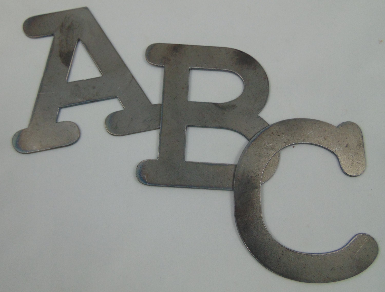 Custom Cut Metal Alphabet 4 Letter You Pick Which