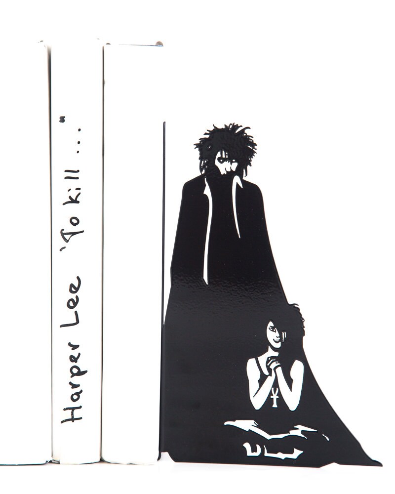 Metal Bookends Sandman for Comics Fans // by DesignAtelierArticle