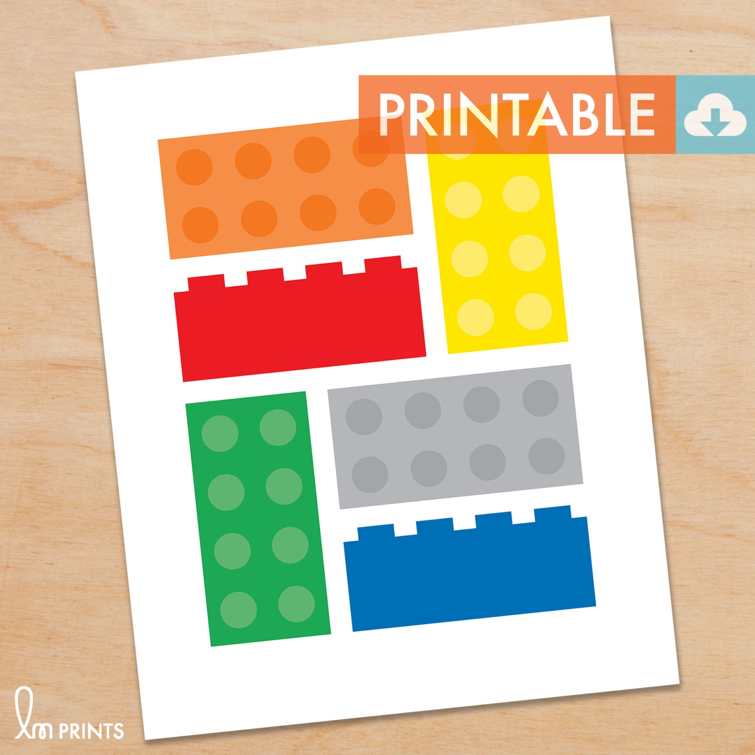 Printable Lego Bricks