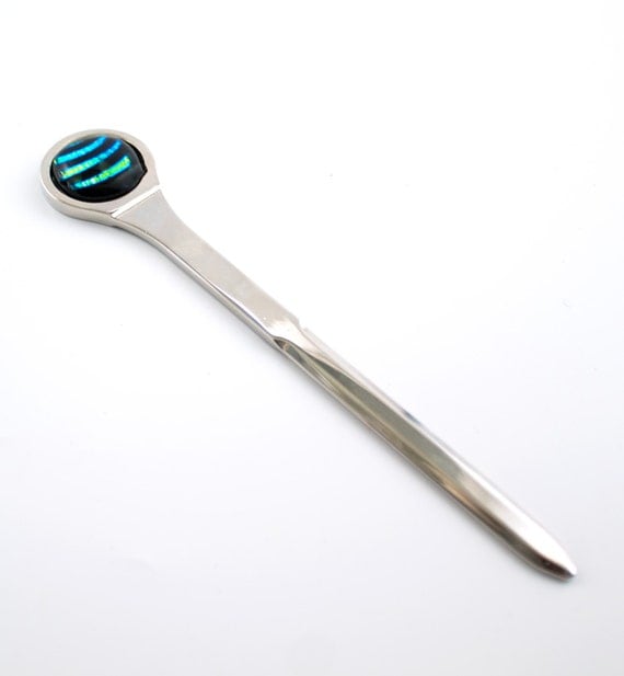 Unique Silver Letter Opener Modern Desk by Nostalgianmore on Etsy