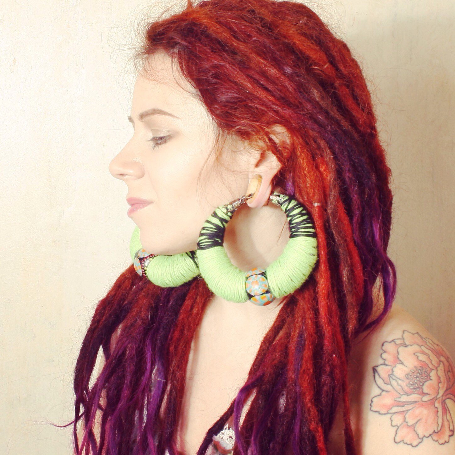 Ear weights Dangle plugs Gauges earrings Large hoops by mynoush