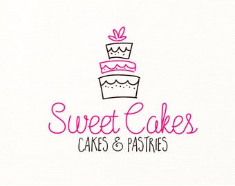 Cake logo | Etsy