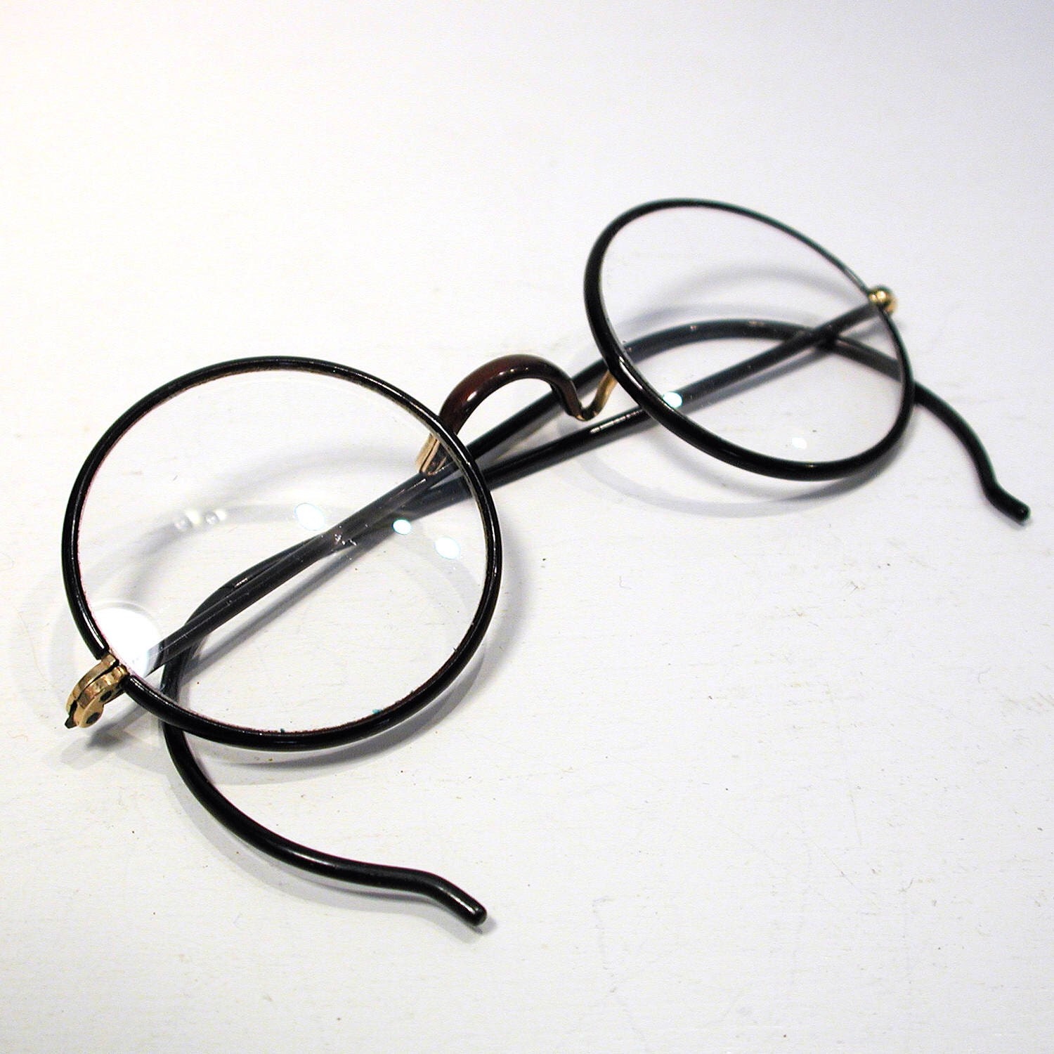 1920s Eyeglasses Signed Windsor Glasses Tortoiseshell