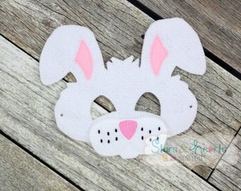 Items similar to Child Size Bunny Mask on Etsy