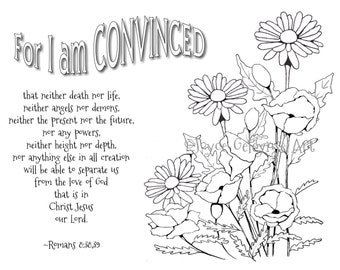 digi stamp clip art coloring page or card serenity prayer