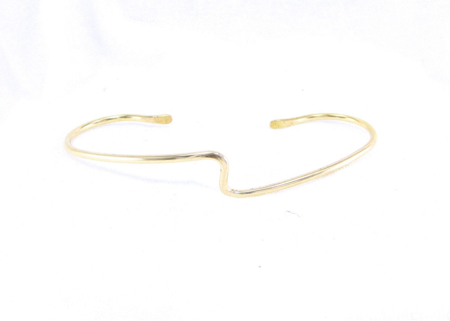 PaLM BrAcELeT Gold Palm Bracelet Palm Cuff Wave Hand by Cuprum29