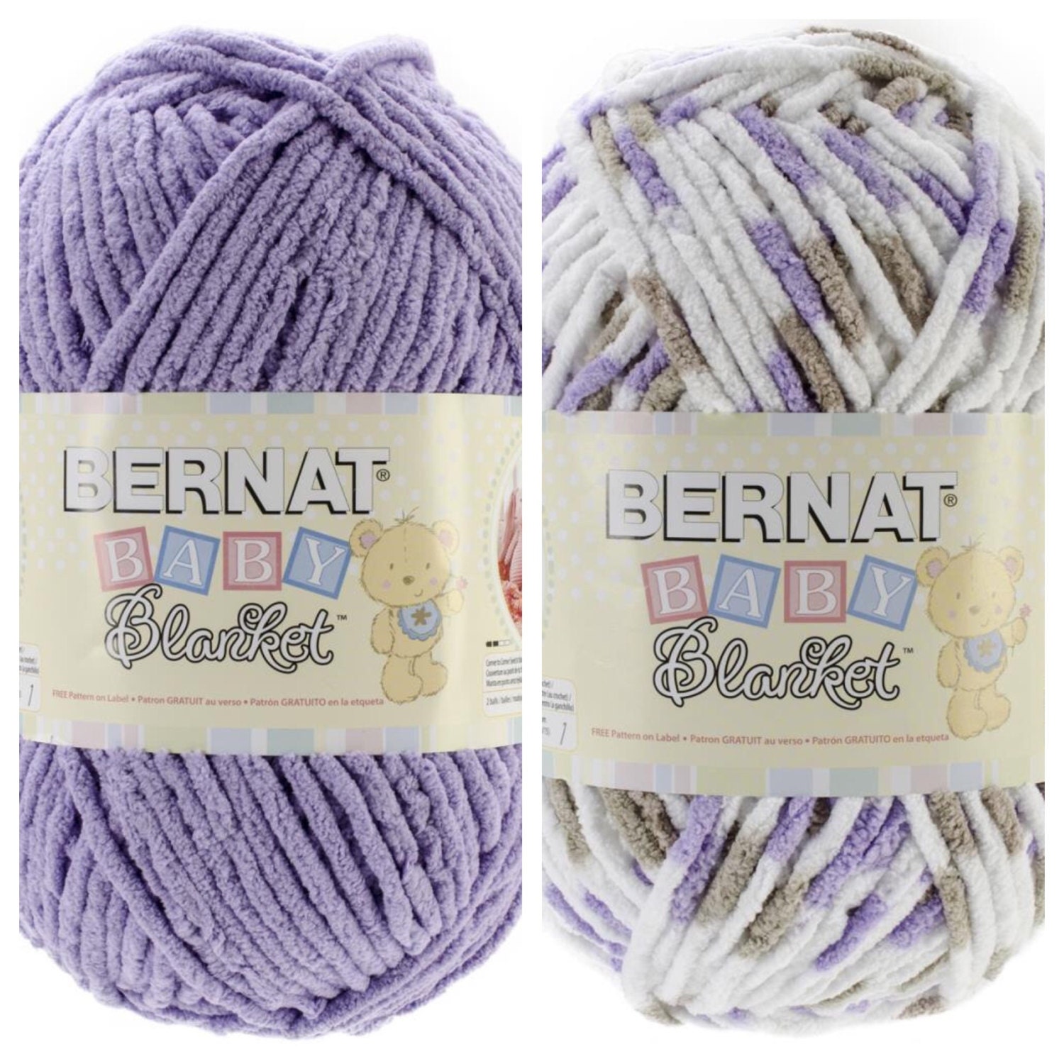 bernat blanket blue navy baby yarn Yarn Baby in and Bernat Lilac Blanket Lilac Dove Baby Little