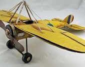 Antique/Vintage WWII Toy Airplane, Metal - Big Boys' Toy, Possibly Handmade AW2 Antique/Vintage WWII Toy Airplane, Metal - Big Boys' Toy, Possibly Handmade AW2