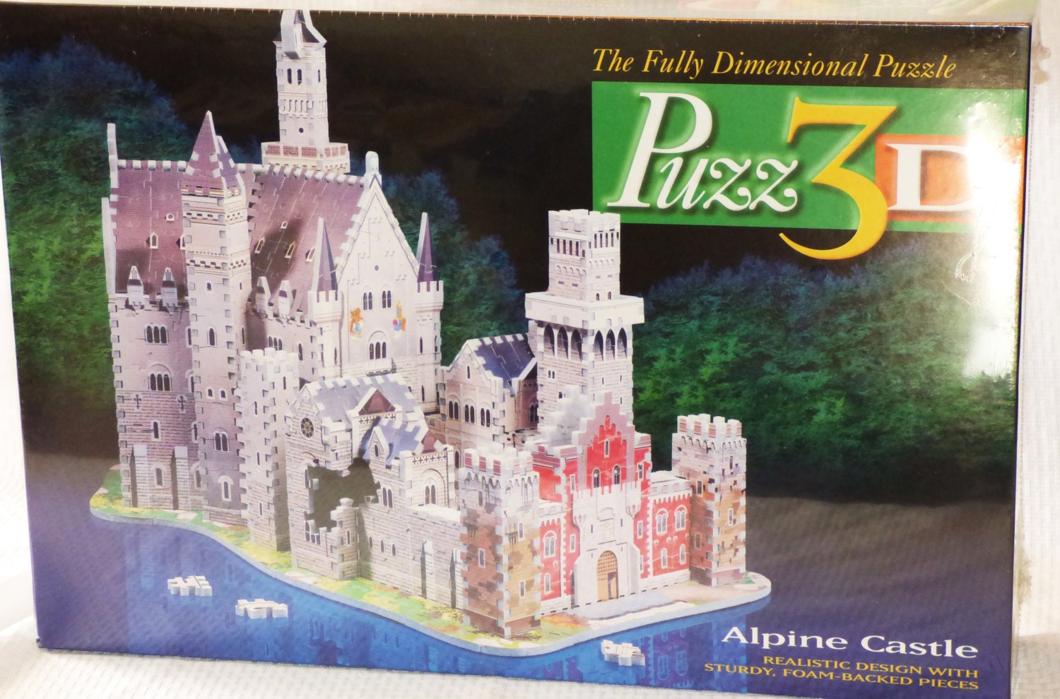 1994 Milton Bradley Puzz 3D Alpine Castle By TheThreeLsStudio