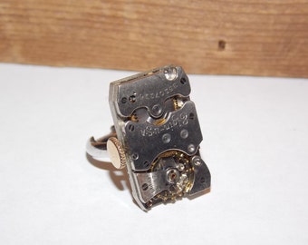 VNTAGE NEW OLD STOCK CASE DAL & MOVEMENT RNG FOR CALBER AS 1130 35