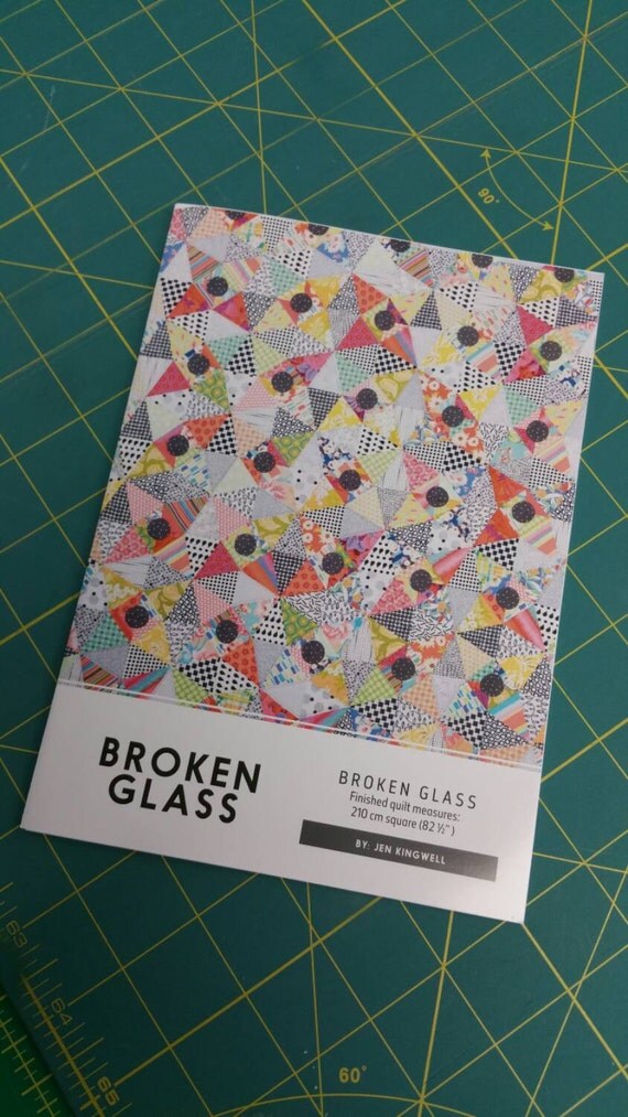 Broken Glass Quilt Pattern by Jen Kingwell by idontdodishes