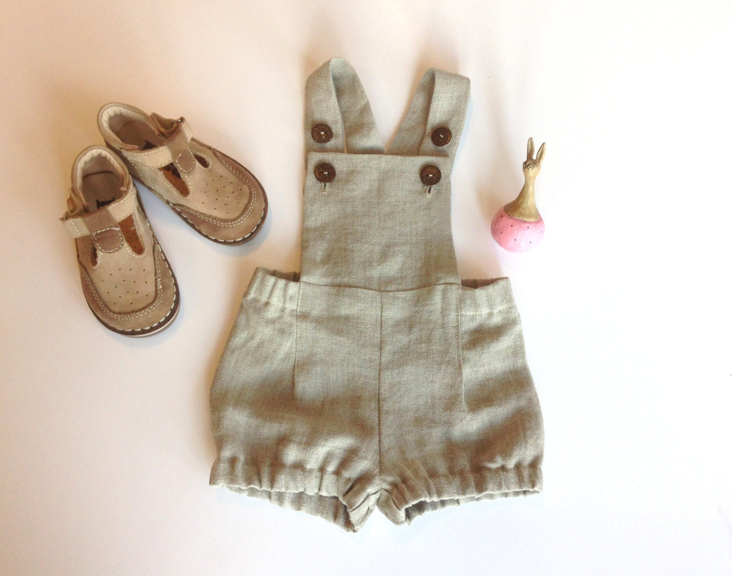 boys linen dungarees