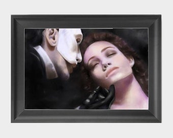 Phantom of the Opera INSTANT DOWNLOAD, musical, broadway decor, movie scenes artwork - Download