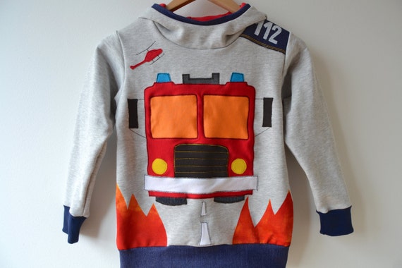 fire truck sweatshirt