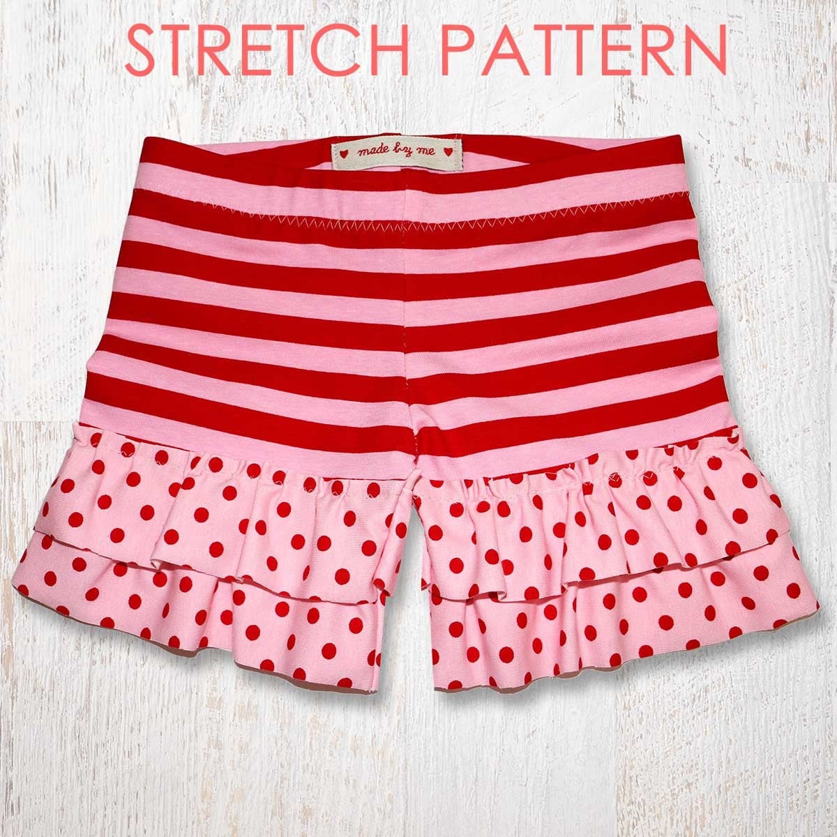 TWEEN girls dance shorts pattern pdf by MyChildhoodTreasures