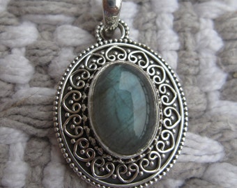 GET 15% OFF Labradorite Sterling Silver Pendant