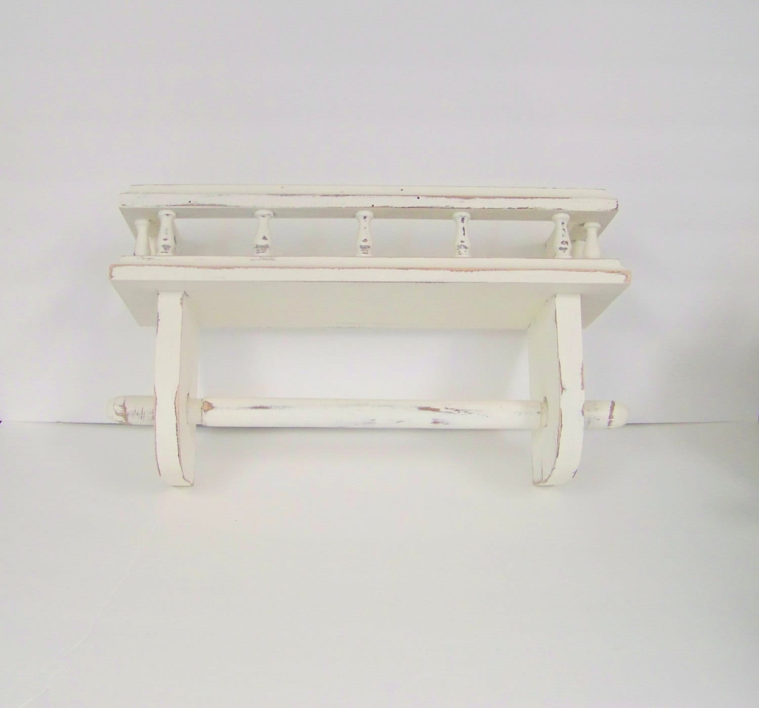 shabby chic paper towel rack and shelf white by shabby chic paper towel rack and shelf white by