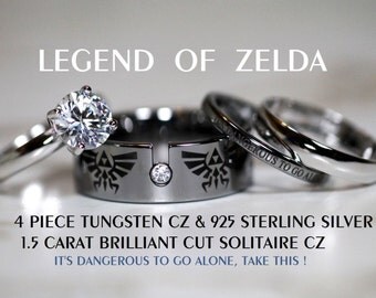 zelda tungsten with cz and 925 sterling silver 15 ct tw cz solitaire wedding ring - Zelda Wedding Ring zelda tungsten with cz and 925 sterling silver 15 ct tw cz solitaire wedding ring - Zelda Wedding Ring