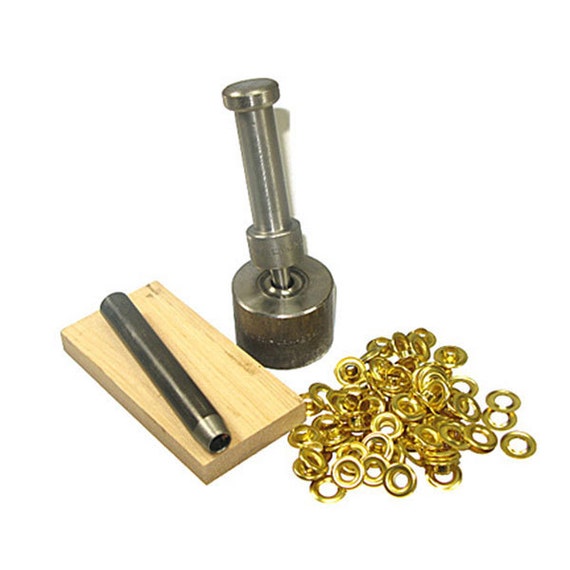 No. 0 Grommet Kit with Solid Brass Grommets