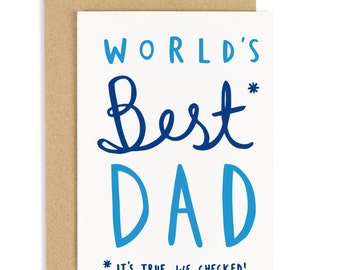 First My Father's Day Card Card for Dad CC09 by OldEnglishCo