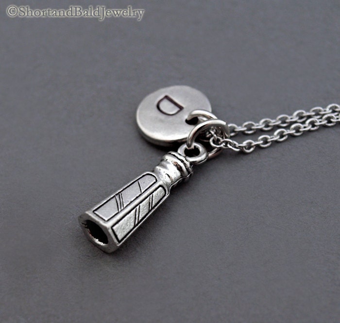 Salt charm Necklace Salt bottle charm necklace salt shaker