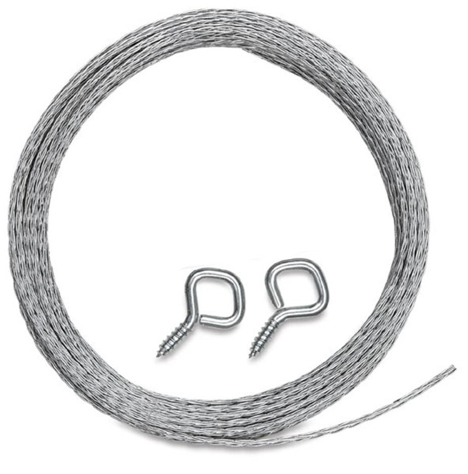 Wall Hanging Wire Kit Installed
