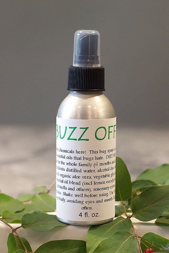 BUZZ OFF Bug Spray Natural Bug Repellent Safe for Kids and