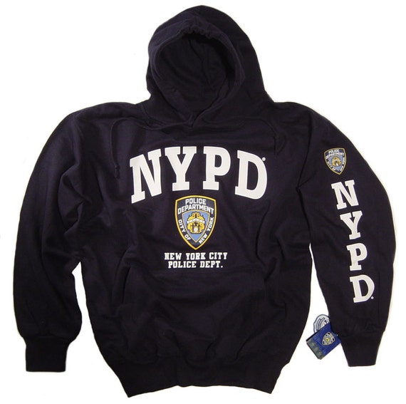 NYPD Sweat shirt Hoodie Officially Licensed Clothing Apparel