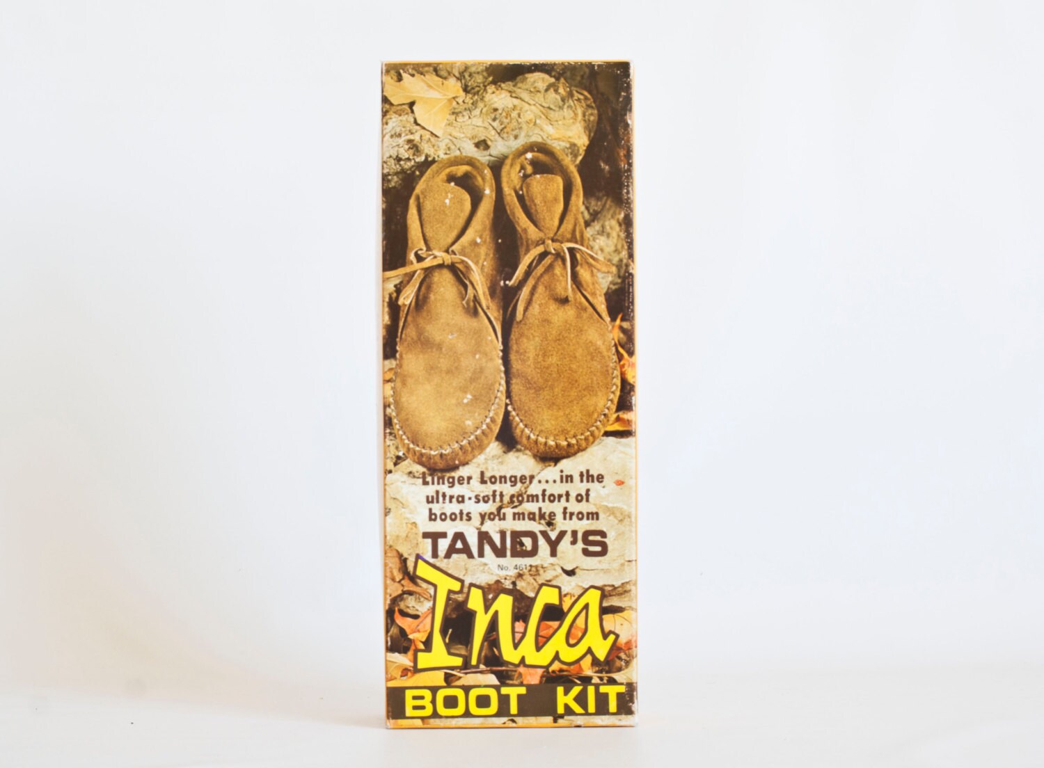 DIY Vintage Tandy Leather Moccasin Boot Kit Make Your Own