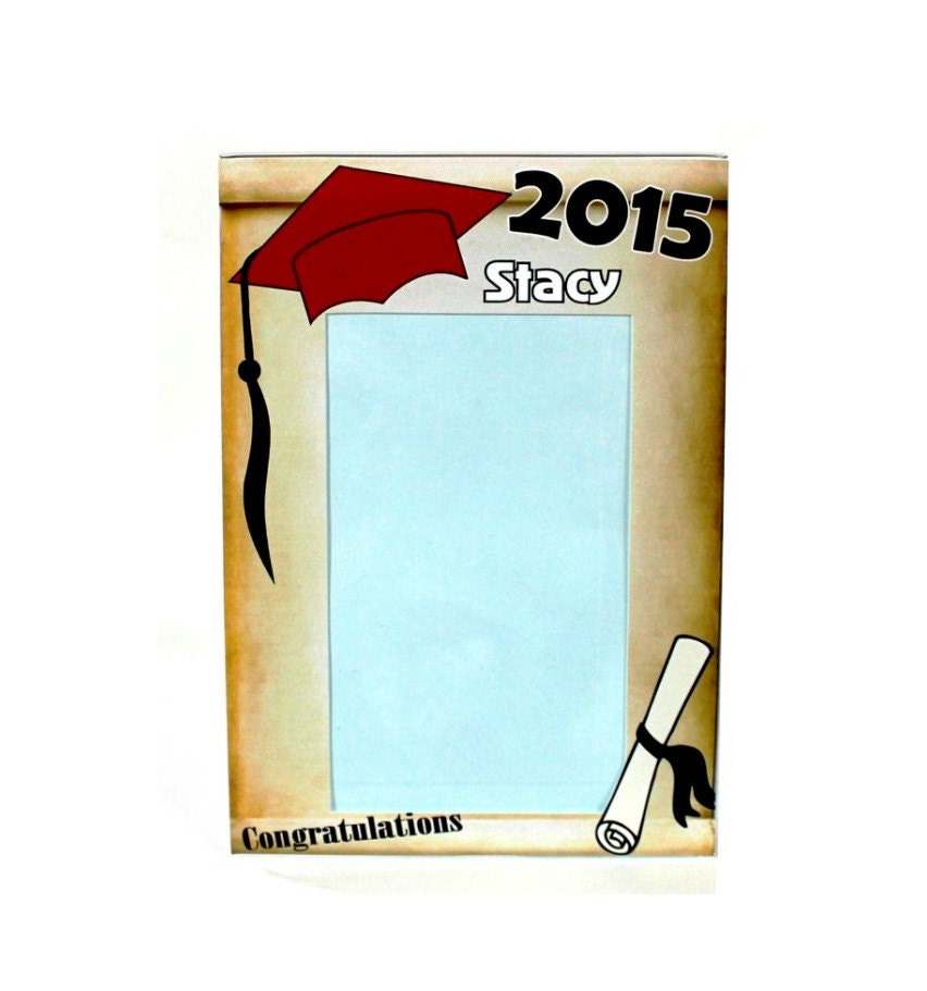 Graduation 5x7 Picture Frame By PictureFrameMe On Etsy