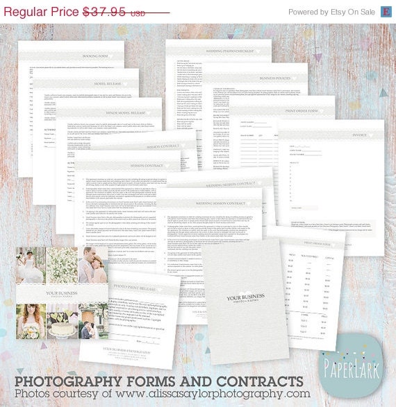 real estate photography contract template