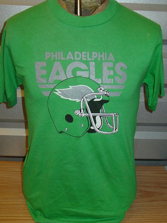 Vintage 1980s Philadelphia Eagles retro football t shirt