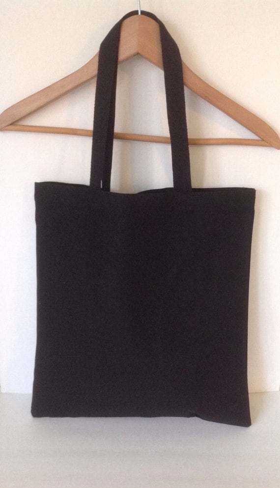 Plain Black Tote Bags | IUCN Water