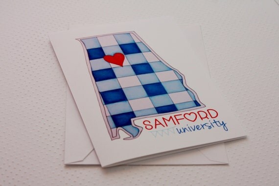 The Things You Need: Samford University-Inspired Gifts 3 AshleyInk / Etsy