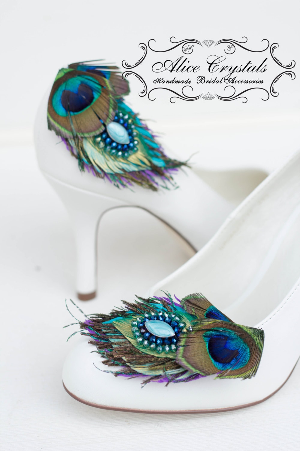 Wedding Shoes Peacock Bridal Shoes Peacock Feather