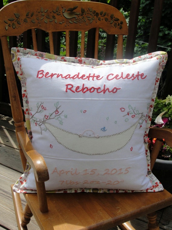 Rock-A-Bye Baby Arrival Pillow