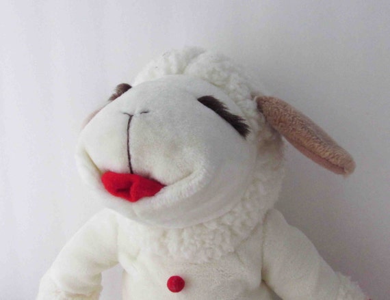 stuffed animal lamb chop