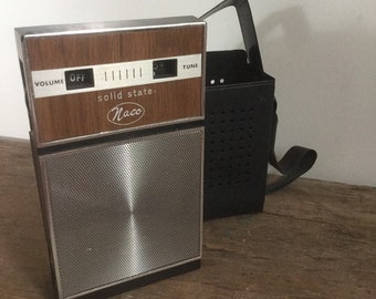 Vintage Naco Solid State Radio