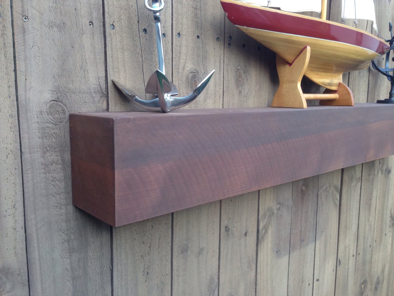 Faux Wood Beam Mantle Fireplace Mantle Floating Shelf