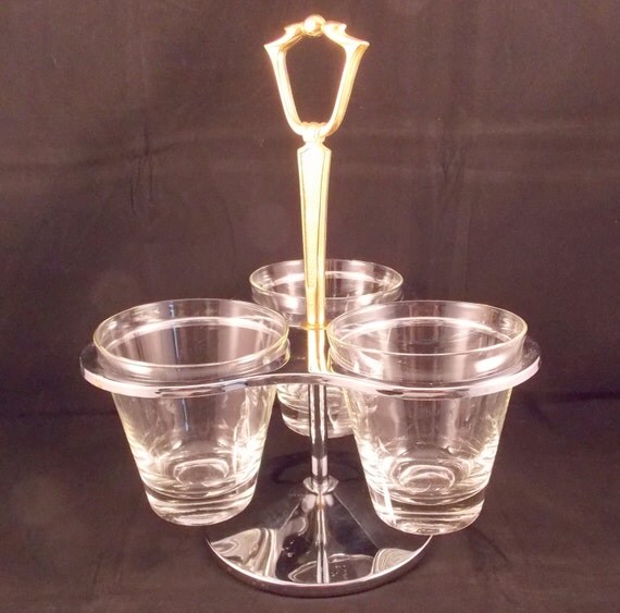 Vintage Kromex Lazy Susan Condiment Server by StoneCreekResale