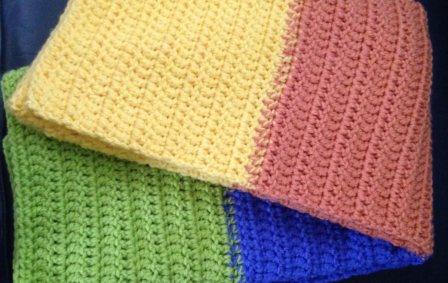primary colors crochet baby blanket color block by primary colors crochet baby blanket color block by