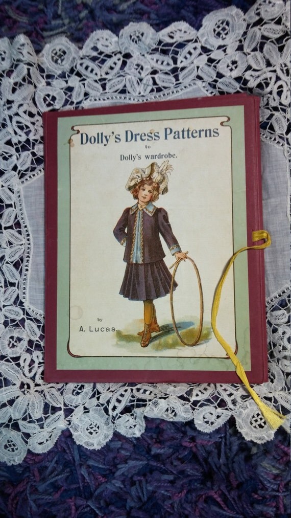 dress 1900s patterns early Dress Reproduction Edwardian Dollys Vintage Doll Patterns Wardrobe