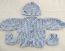 Popular items for baby boy sweater set on Etsy