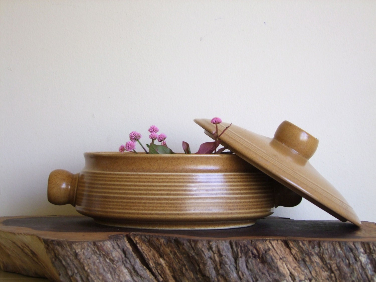 Vintage Denby Langley Casserole, Lidded Dish, Serving Dish, Retro Denby, Oven to Table Haute Juice
