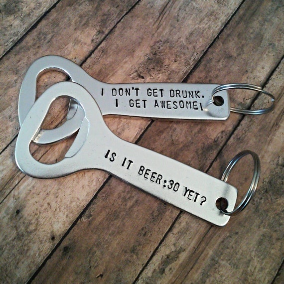 Items similar to Bottle Opener Aluminum Bottle Opener Beer Opener