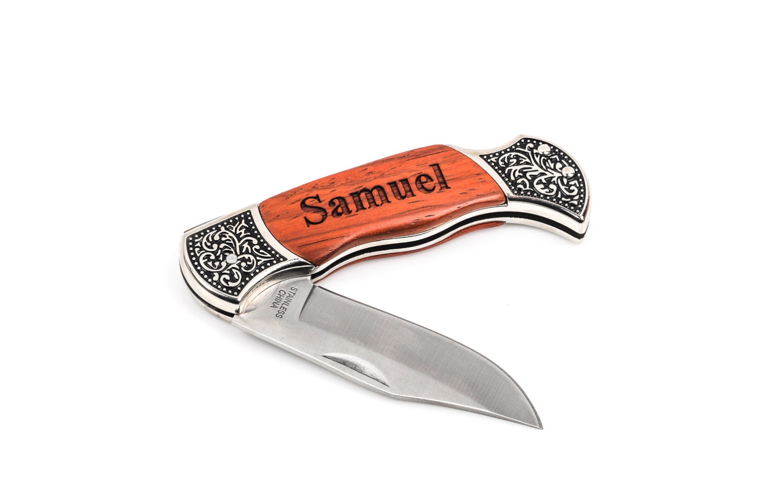 Personalized Pocket Knife Custom laser engraved gift for